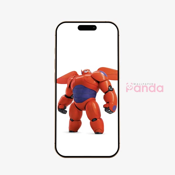 HeroMax Towering Baymax Phone Wallpaper