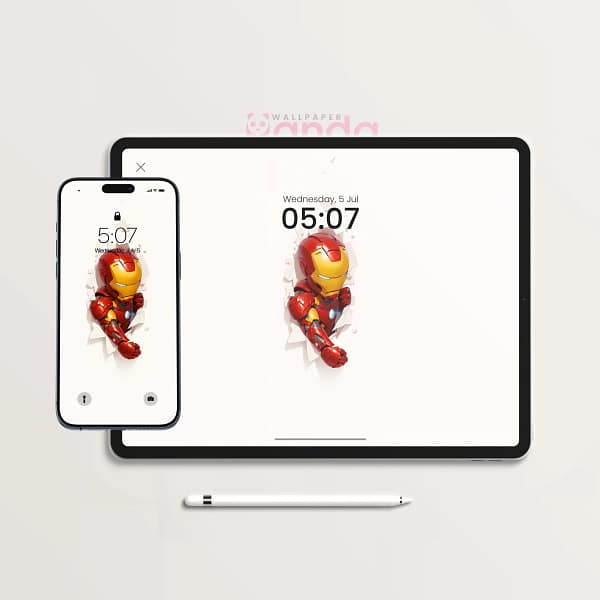 Iron Man is Coming – Miniature Wall Burst 2-in-1 Wallpapers