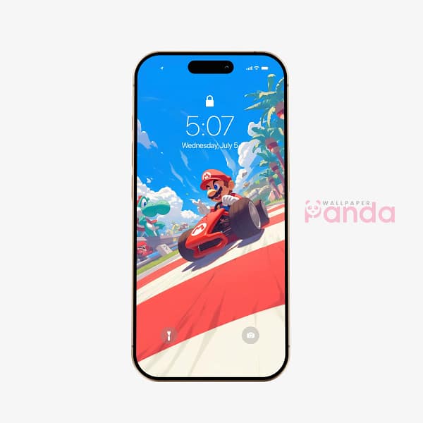 Mario Kart High-Speed Racing Phone Wallpaper