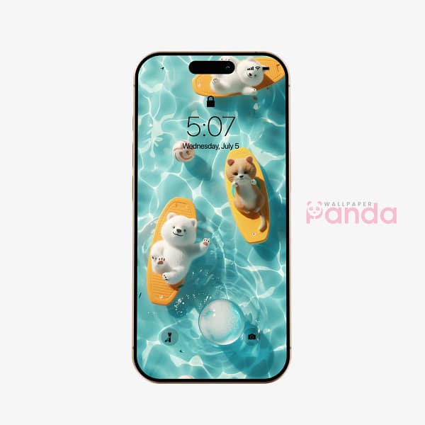 Ocean Adventure Trio Surfing Phone Wallpaper