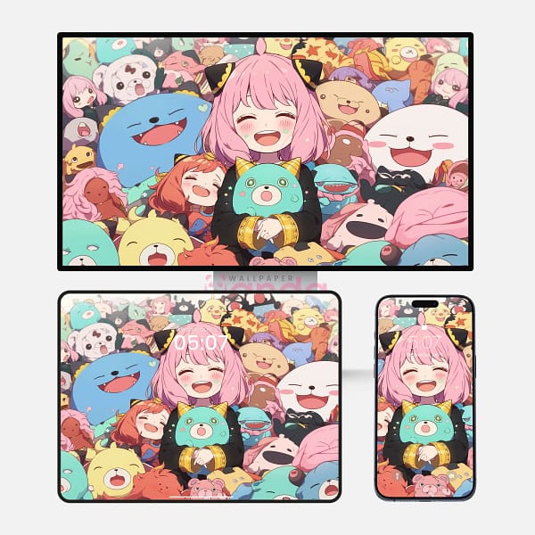 SPY X FAMILY Edition Wonderland 3-in-1 Wallpapers –