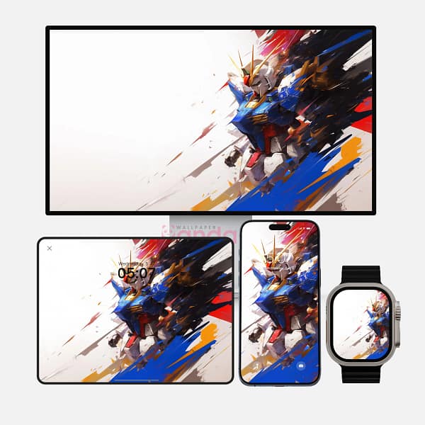 Strike Gundam Mechanical Marvel 4-in-1 Wallpapers