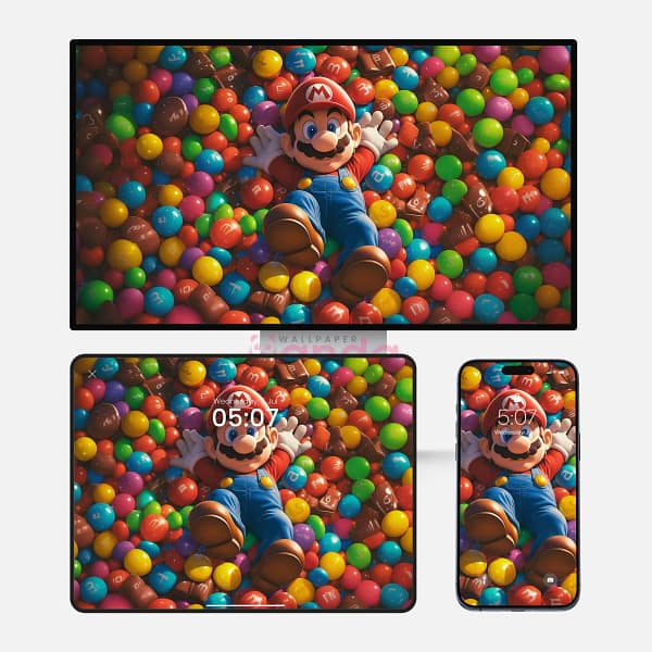 Super Mario M&M Playtime Ball Pit 3-in-1 Wallpapers