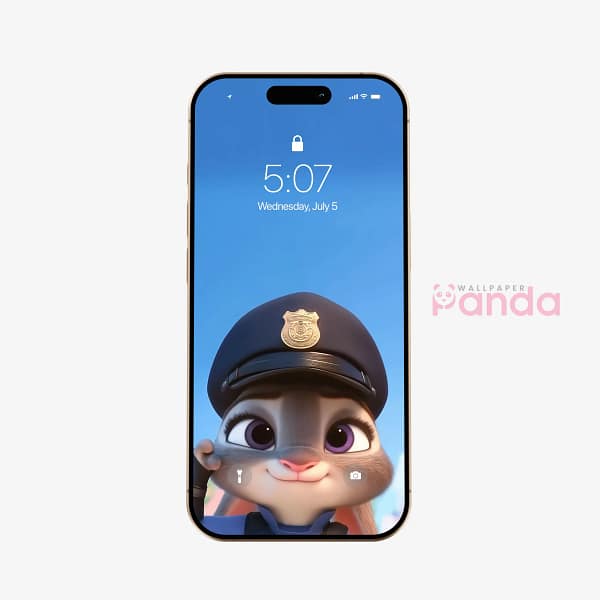 Whiskers & Judy the Rabbit Detective Phone Wallpaper