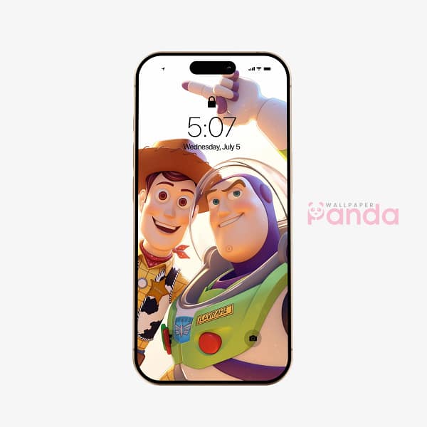 Woody & Buzz Lightyear Adventure Phone Wallpaper – Toy Story Land Style