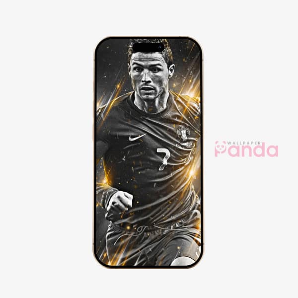 Cristiano Ronaldo Sun Bokeh Focus Football Wallpaper