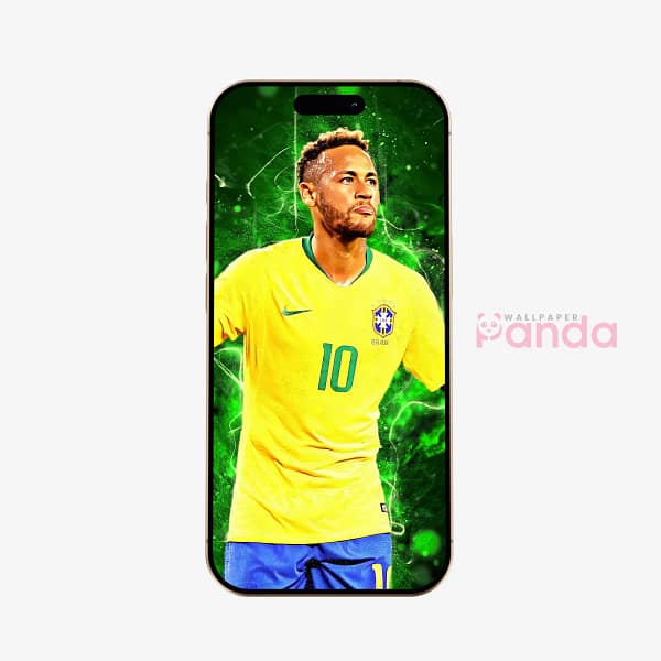 Neymar Jr Midfield Maestro Motion Soccer Phone Wallpaper