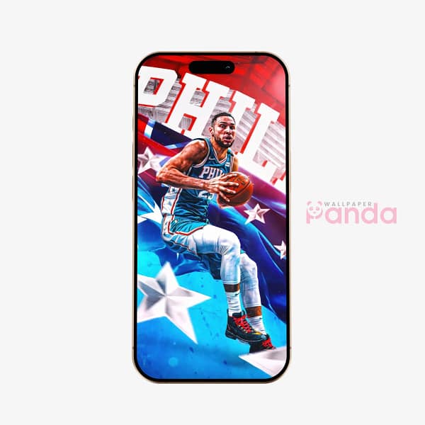 Ben Simmons Basketball Grip Focus Phone Wallpaper