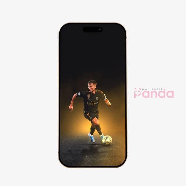 Eden Hazard Golden Strike Soccer Phone Wallpaper