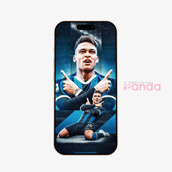 Mauro Icardi Triumphant Pose Soccer Painting Wallpaper