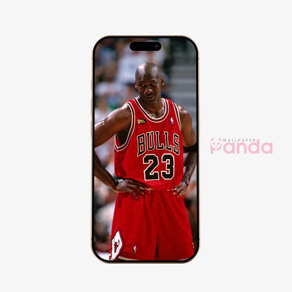 Michael Jordan Hardwood Dominance Basketball Phone Wallpaper Michael Jordan Hardwood Dominance Basketball Phone Wallpaper