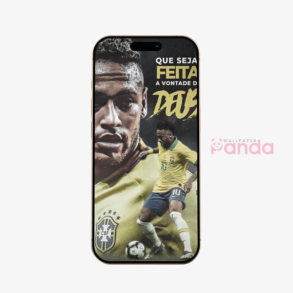 Neymar Jr – Soccer’s Finest Magazine Cover Phone Wallpaper