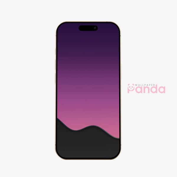 Dreamy Purple Sky Abstract Gradient Mobile Wallpaper