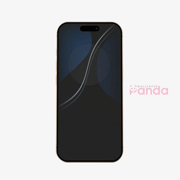Monochrome Curved Road Abstract Gradient Mobile Wallpaper