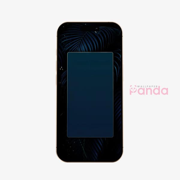 Minimal White Dot Dark Blue Serenity Mobile Wallpaper