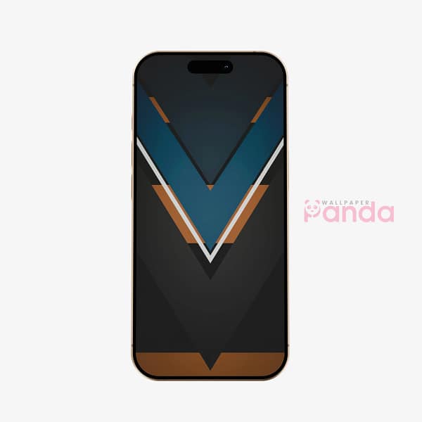 53 Bold Blue & Orange Geometric Minimal Mobile Wallpaper Bold Blue & Orange Geometric Minimal Mobile Wallpaper